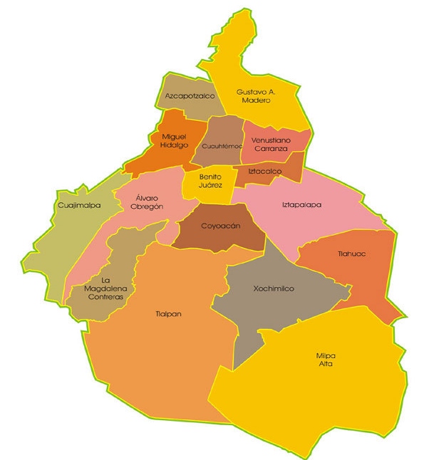 Mapa Distrito Federal